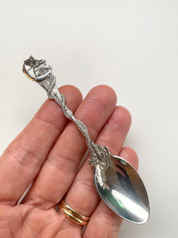 The First Souvenir Of The 1692 Salem Witch Trials Sterling Silver Spoon