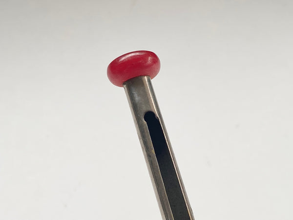 Rare Art Deco Combination Dip Pen With Bakelite Finial
