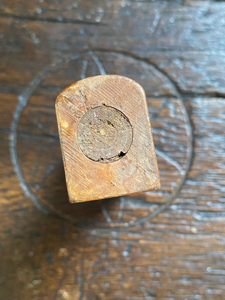 Antique Early 20th Century Scratch Built Shed Made Miniature Treen Spirit Level