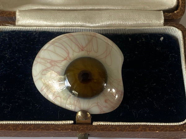 Vintage Medical Glass Eye c.1930’s