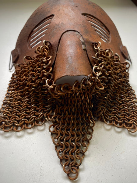 Rare Original British World War I Tank Crew Splatter Mask – Sheffield Manufacture
