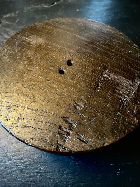 Curious Antique Folk Art Made Out Of Early Winchester Cathedral Oak & Metal From The Old Clock In Winchester Barracks - Source Vintage