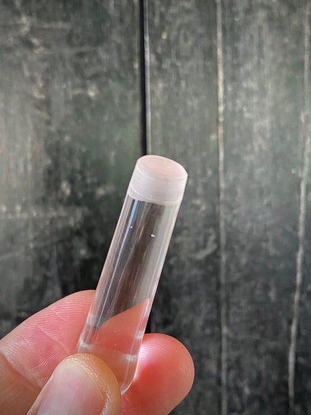 Antique Late 19th-Early 20th Century Miniature Engraved Glass Ketchup Bottle