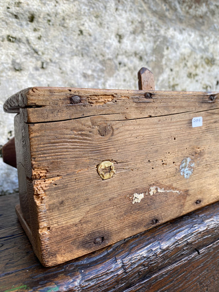 Superb Antique Early 19th Century Pine Drop Down Mouse Trap c.1820