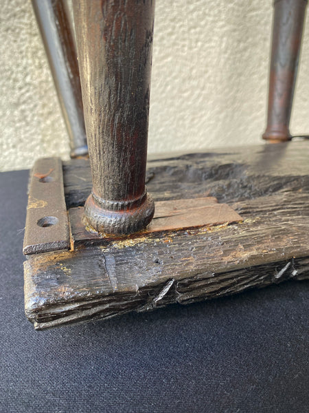 Rare & Rather Curious Saxon Era Come Victorian Scratch Built Stool With A Winchester Connection