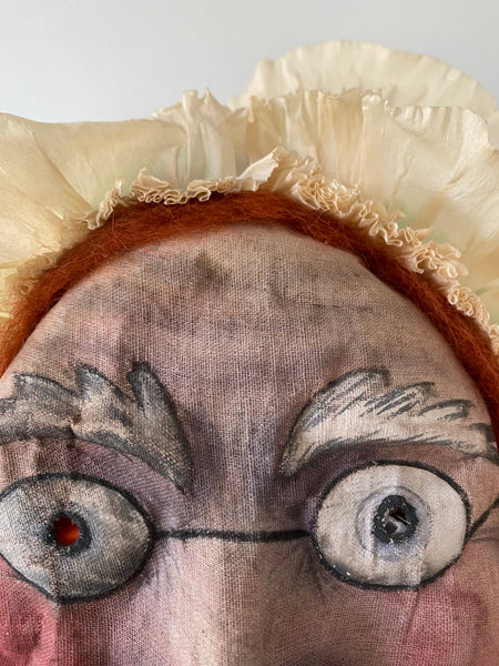 Curious Vintage Belgian Carnival Mask