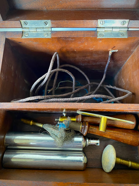 Antique Early 20th Century Electric Shock Treatment Set To Treat Mental Illness