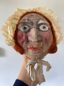 Curious Vintage Belgian Carnival Mask