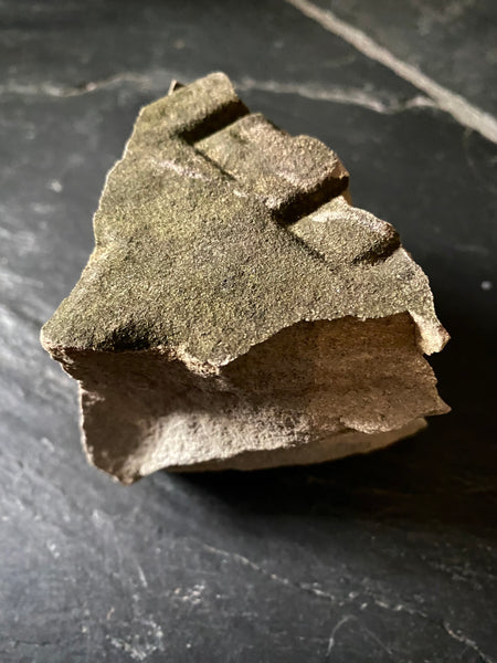 Fragment Of Early 19th Century Gravestone c.1820 - Source Vintage