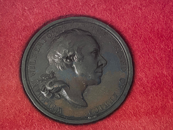 Rare Antique William Wilberforce Slave Abolitionist Medal 1807