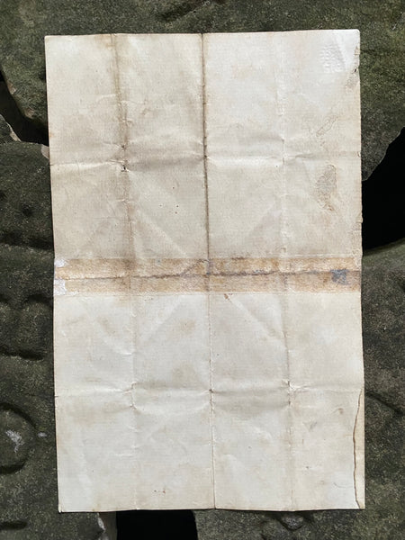 Rare Late 19th Century Handwritten Rebus Love Letter, A Type Of Coded Pictogram Message