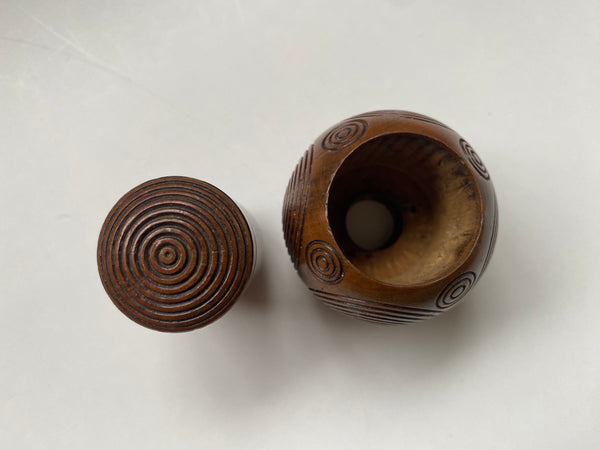 Rare Antique Treen Puzzle Ball c.1820