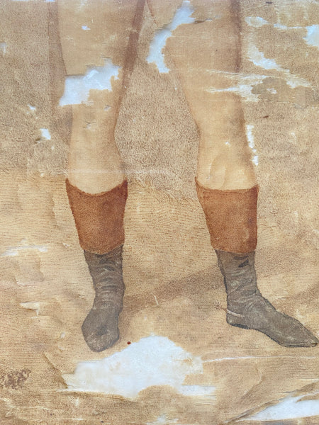 Rare Early 19th Century Engraver’s Proof Of Napoleon At Malmaison On Silk, After Jean-Baptiste Isabey, Engraved By Charles-Louis Lingée And Finished By Richard Cooper c. 1802–1804