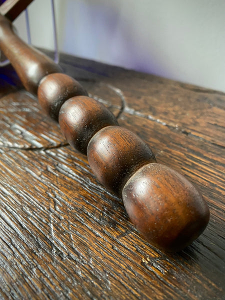 Rare Antique 19th Century Custom Made Treen Handheld Claude Lorrain Style Glass Filter