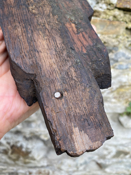 Stunning 17th-18th Century Carved Oak Figural Caryatid