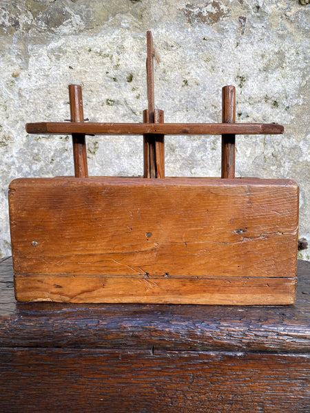 Superb Antique Early 19th Century Pine Drop Down Mouse Trap c.1820