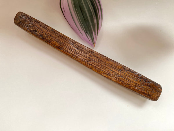Rare Antique Early 19th Century Child’s Miniature Treen Knitting Sheath Initialled - Source Vintage
