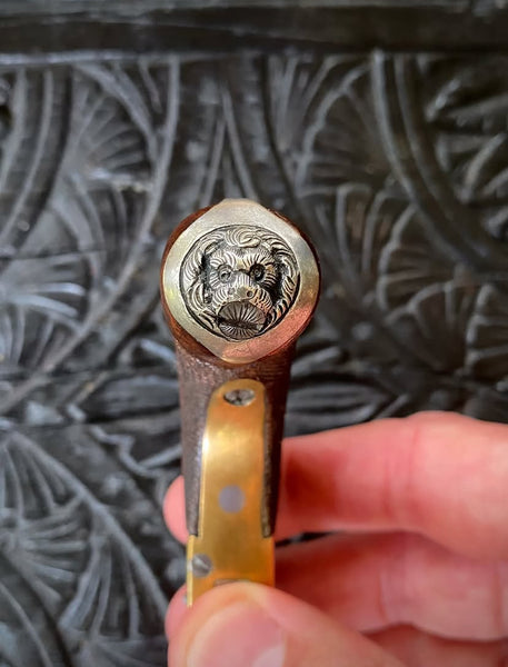 Exceptional Antique 19th Century Ladies Self-Defence Percussion Muff Pistol By V&R Blakemore