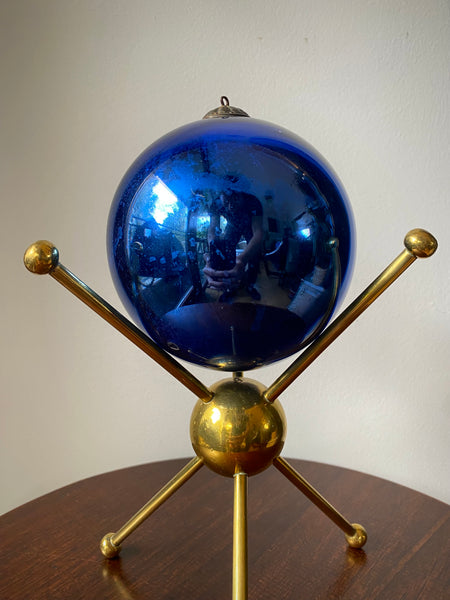 Antique 19th Century Glass Witches Ball