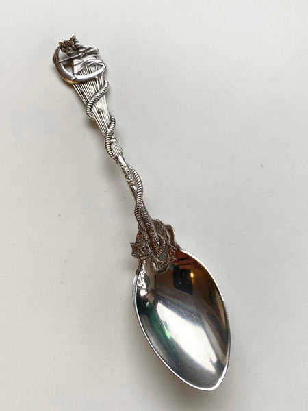 The First Souvenir Of The 1692 Salem Witch Trials Sterling Silver Spoon