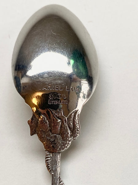 The First Souvenir Of The 1692 Salem Witch Trials Sterling Silver Spoon