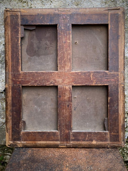 Mysterious Antique 16th Century Oil On Canvas Painting With Infrared Scans Dating It To Circa 1533 - Source Vintage