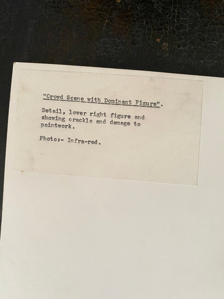 Mysterious Antique 16th Century Oil On Canvas Painting With Infrared Scans Dating It To Circa 1533 - Source Vintage