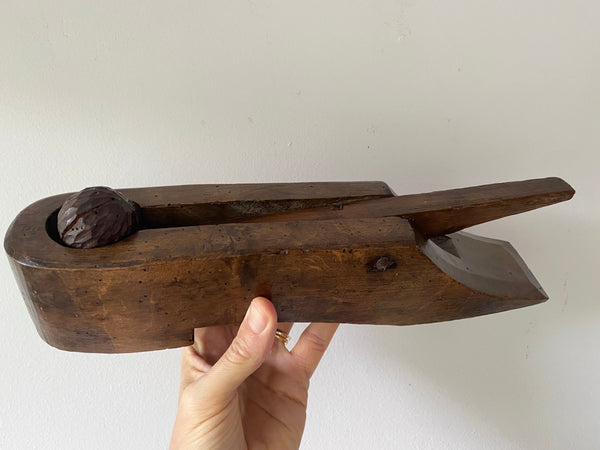 Rare Late 18th Century Treen Trap & Ball For The Ancient Pub Game ‘Bat & Trap’