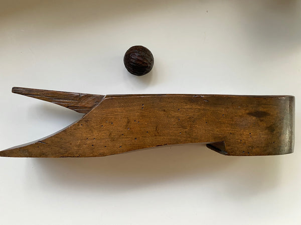 Rare Late 18th Century Treen Trap & Ball For The Ancient Pub Game ‘Bat & Trap’