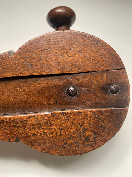 Antique 19th Century Police Rattle From ‘Bow Street’ For A Constable Higgins ‘Bow Street Runners’?