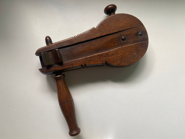 Antique 19th Century Police Rattle From ‘Bow Street’ For A Constable Higgins ‘Bow Street Runners’?
