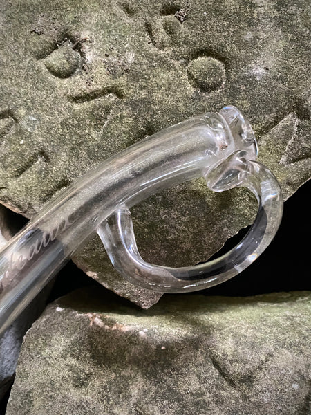 Antique Glass Wine Thief (Pipette à Vin) Engraved “J. Latrille Fils – Bordeaux” c.1890–1930