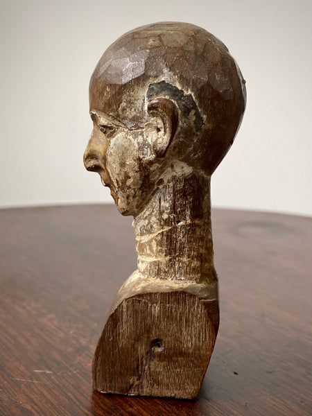 Antique 18th Century Santos Head