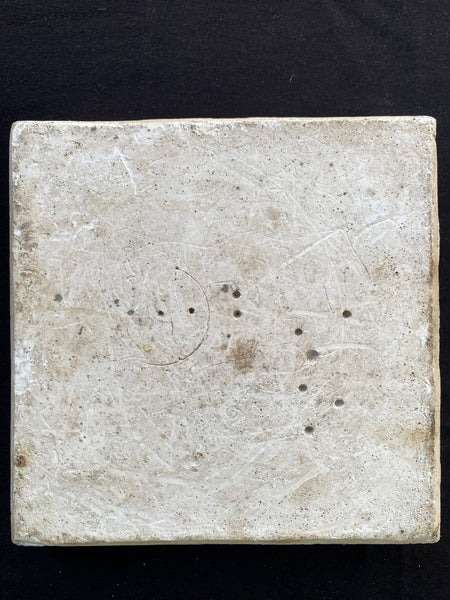 Curious Plaster Coin Mould With Various Imagery Of Coins Relating To Nostell Priory