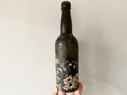 Antique Early 19th Century Shipwreck Bottle - Source Vintage