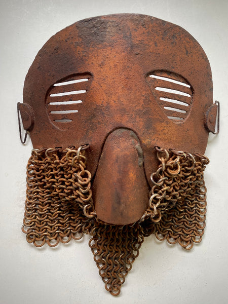 Rare Original British World War I Tank Crew Splatter Mask – Sheffield Manufacture