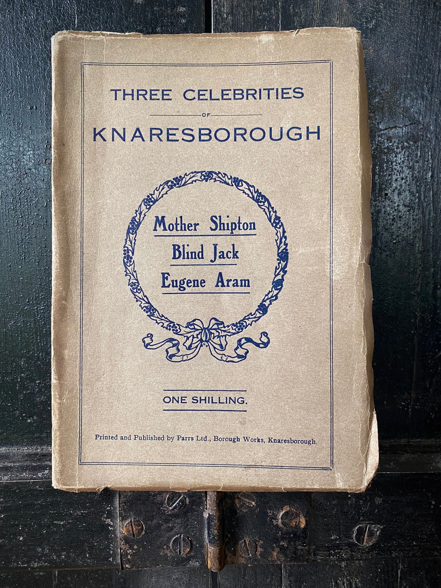 Rare Antique 19th Century ‘Three Celebrities Of Knaresbrough’ Book c.1890