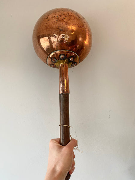 Large Antique 19th Century Copper Scoop - Source Vintage