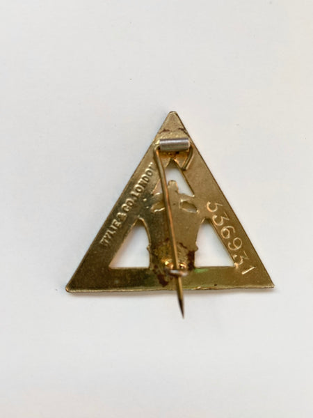 WW1 Womens Munitions 'War Service' Badge 1916 - Source Vintage
