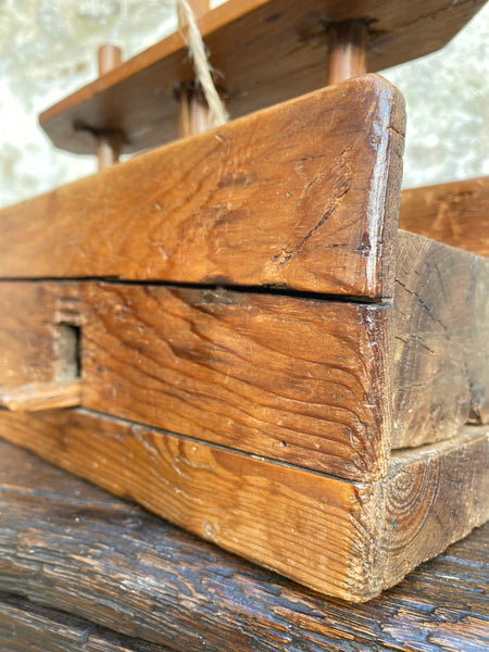 Superb Antique Early 19th Century Pine Drop Down Mouse Trap c.1820