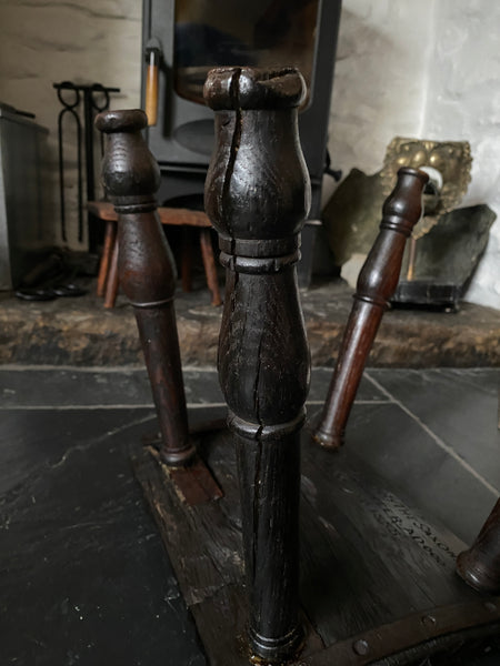 Rare & Rather Curious Saxon Era Come Victorian Scratch Built Stool With A Winchester Connection - Source Vintage