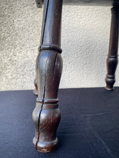 Rare & Rather Curious Saxon Era Come Victorian Scratch Built Stool With A Winchester Connection