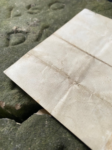Rare Late 19th Century Handwritten Rebus Love Letter, A Type Of Coded Pictogram Message