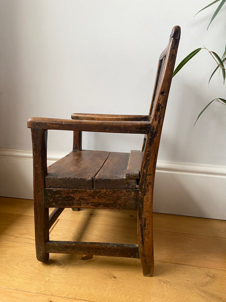 Charming Little Antique 19th Century Welsh Childs’s Chair