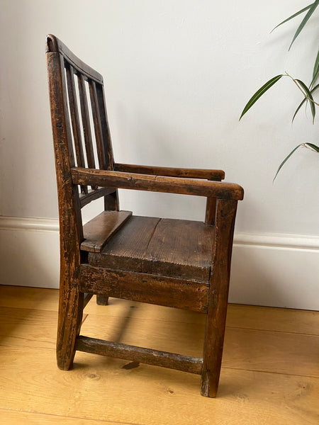 Charming Little Antique 19th Century Welsh Childs’s Chair