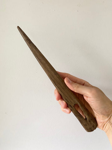 *RESERVED* Large Antique 19th Century Treen Needle