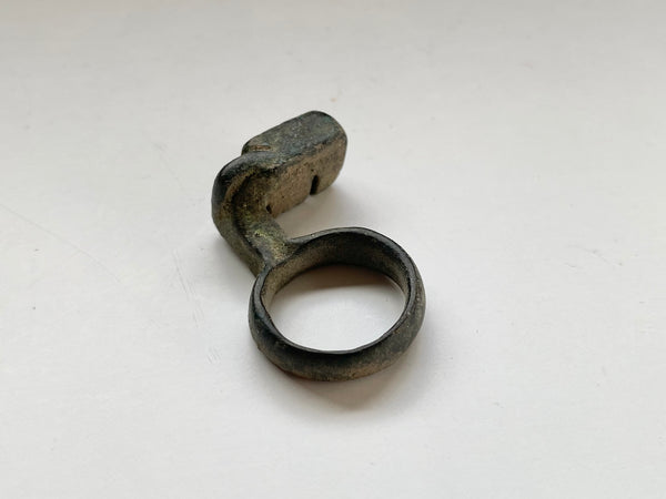 A Roman Ladies Bronze Key Ring - Source Vintage