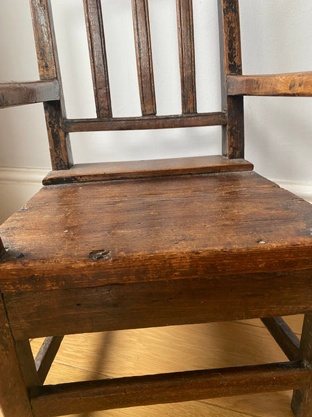 Charming Little Antique 19th Century Welsh Childs’s Chair