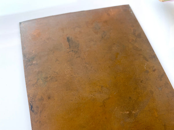Vintage 1940’s Winston Churchill Copper Printing Plate - Source Vintage